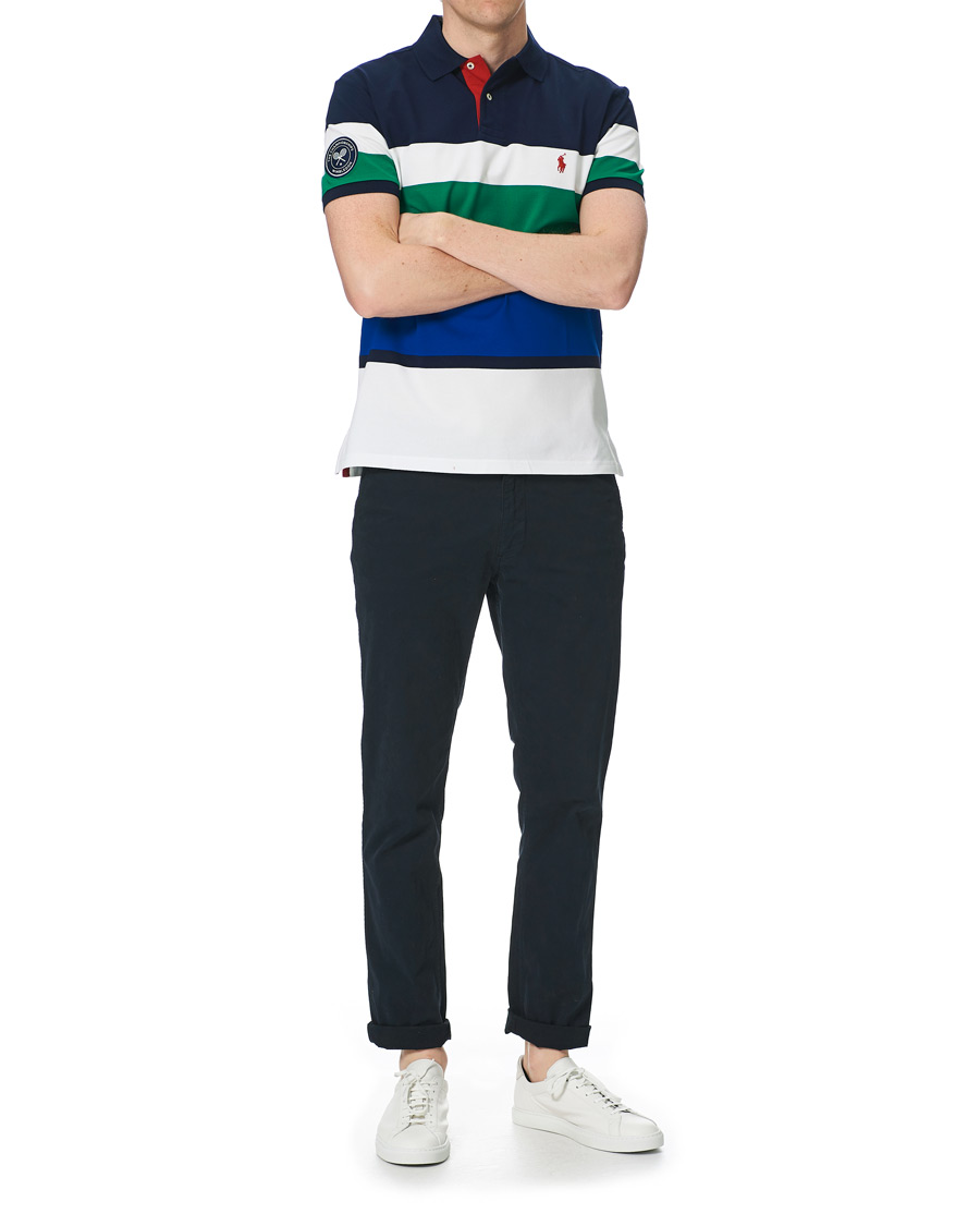 Herren | Poloshirts | Polo Ralph Lauren | Wimbledon Custom Slim Fit Stretch Mesh Polo Multi