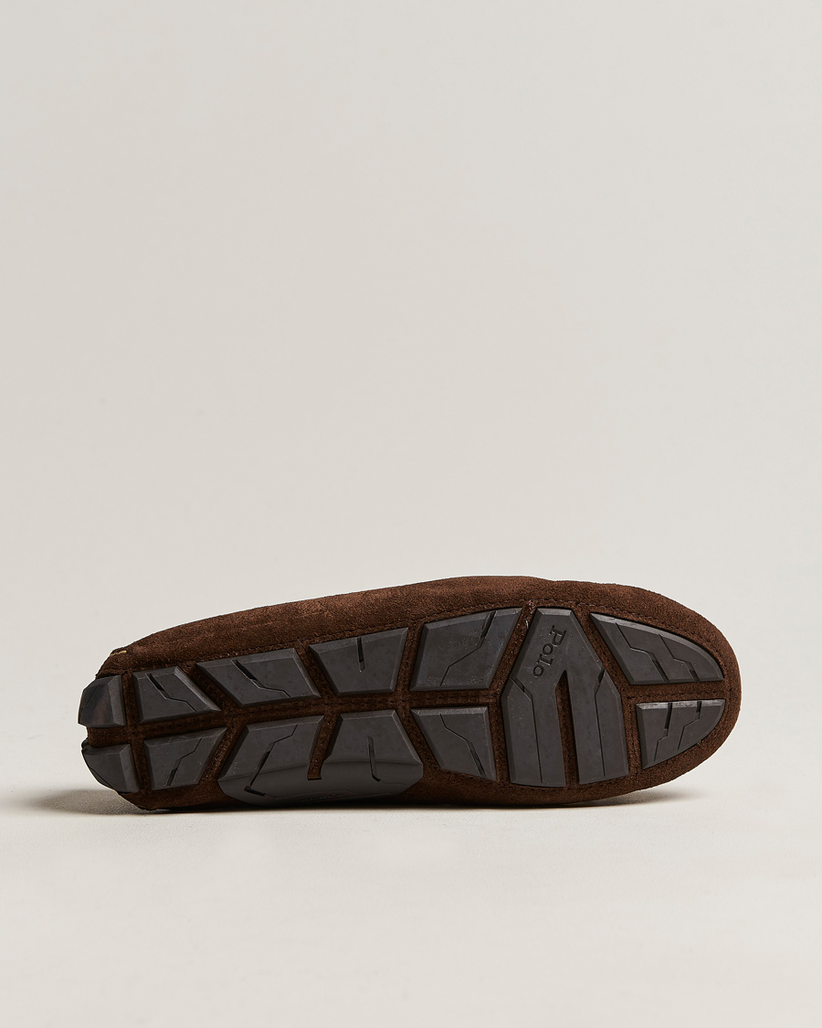 Herren | Polo Ralph Lauren Anders Suede Driving Shoe Chocolate Brown | Polo Ralph Lauren | Anders Suede Driving Shoe Chocolate Brown