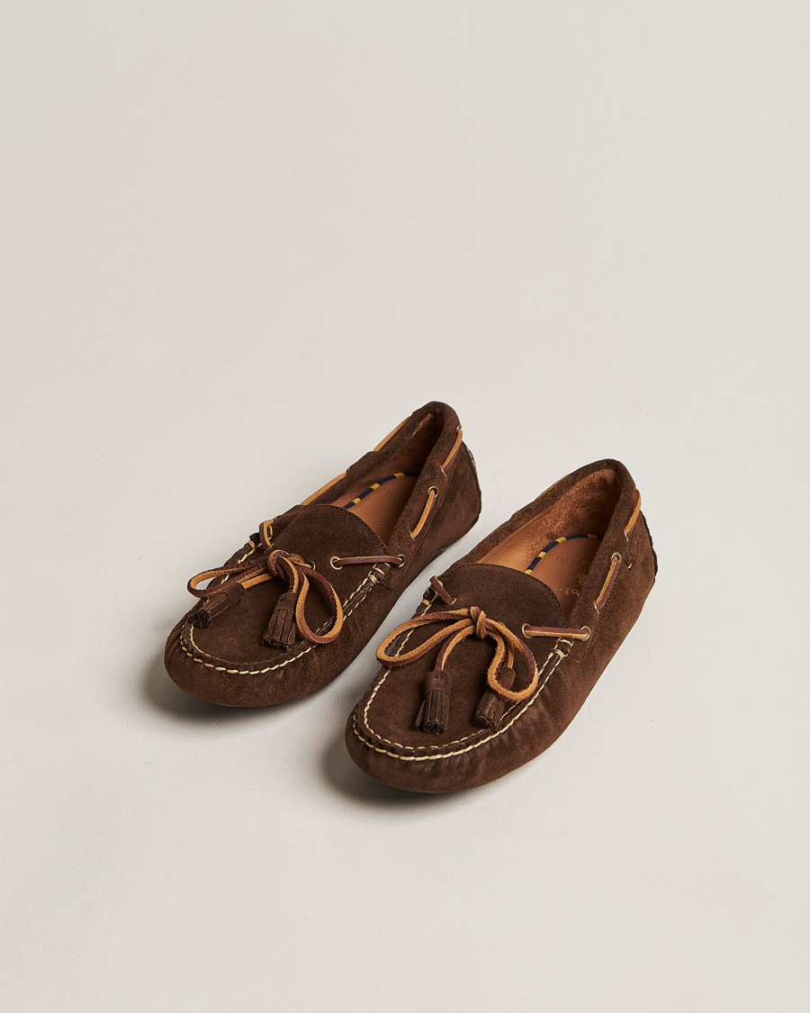 Herren |  | Polo Ralph Lauren | Anders Suede Driving Shoe Chocolate Brown