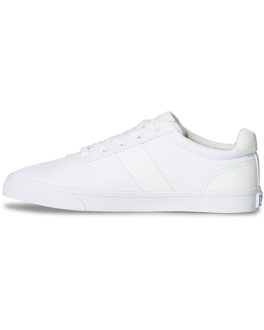 Herren | Polo Ralph Lauren Hanford Canvas Sneaker Pure White | Polo Ralph Lauren | Hanford Canvas Sneaker Pure White