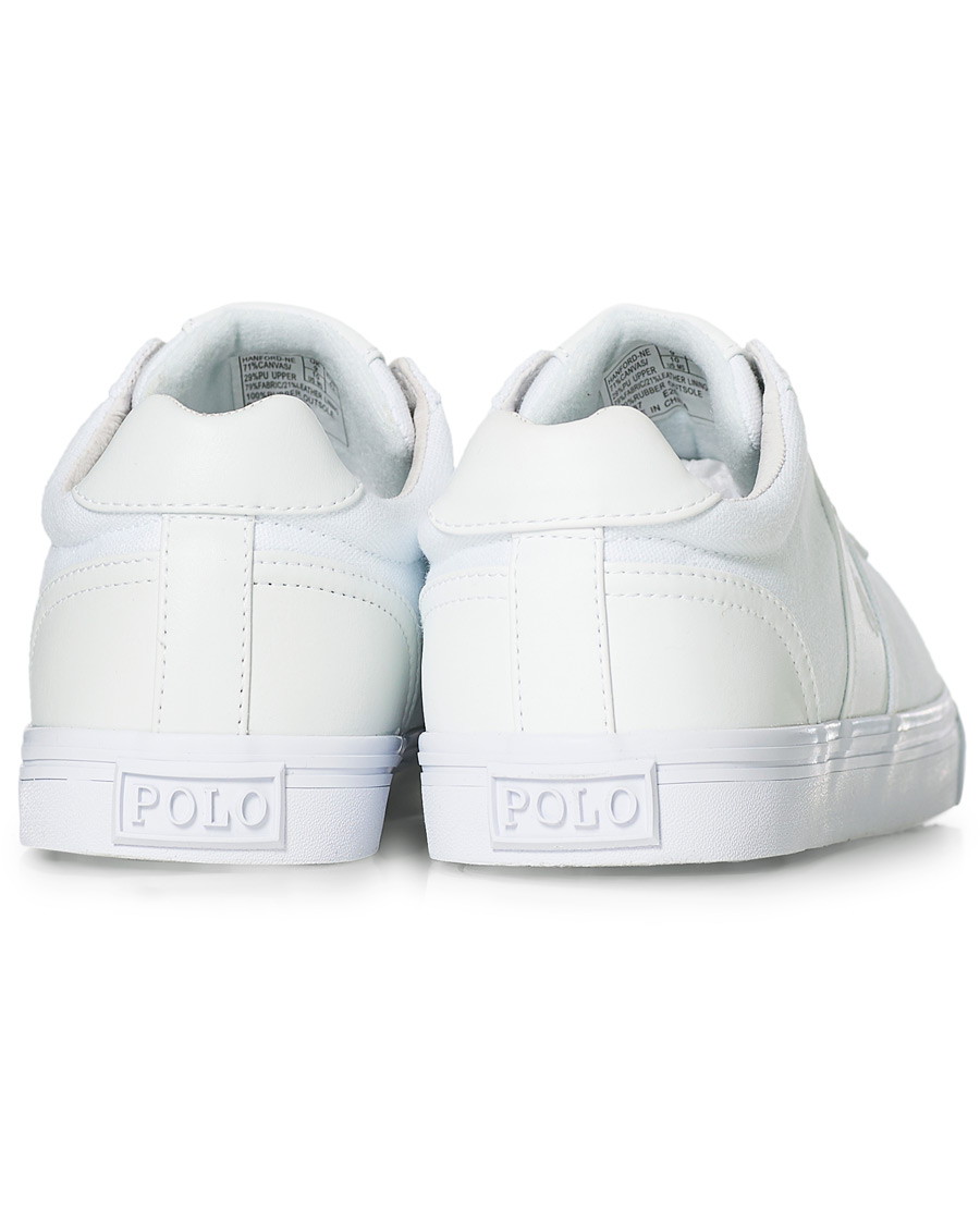 Herren | Polo Ralph Lauren Hanford Canvas Sneaker Pure White | Polo Ralph Lauren | Hanford Canvas Sneaker Pure White