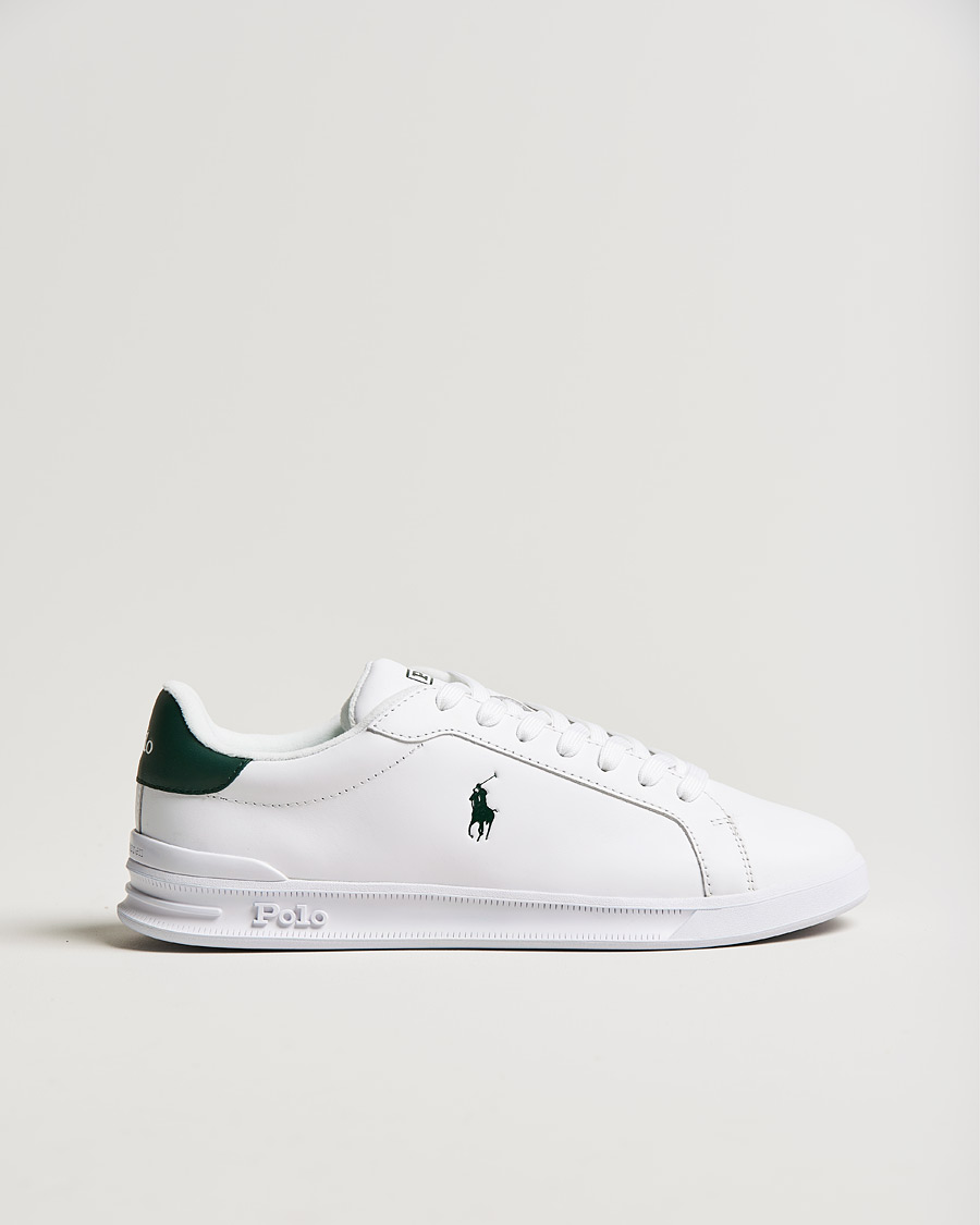 Herren | Sneaker | Polo Ralph Lauren | Heritage Court Sneakers White/College Green