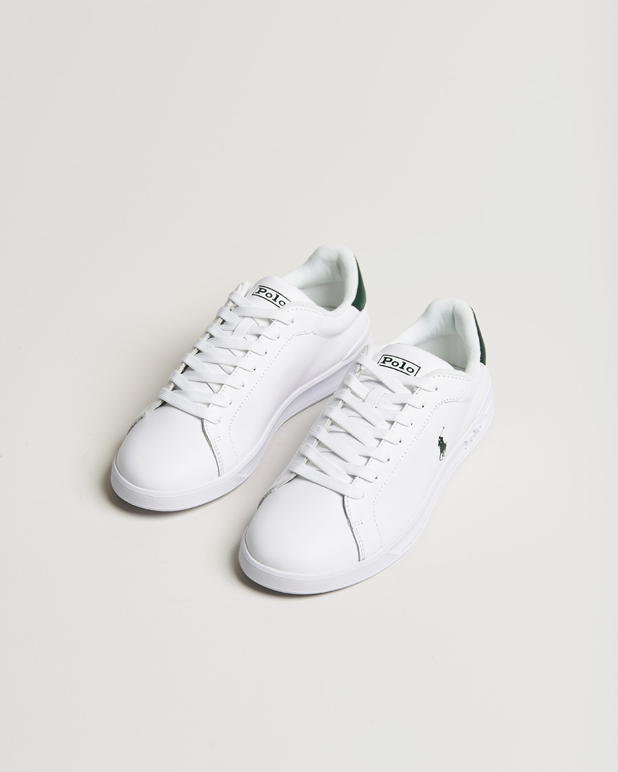 Herren | Summer | Polo Ralph Lauren | Heritage Court Sneaker White/College Green