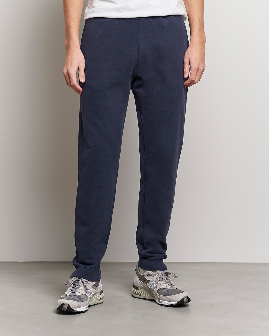 Herren | Freizeitkleidung | Sunspel | Cotton Loopback Track Pants Navy