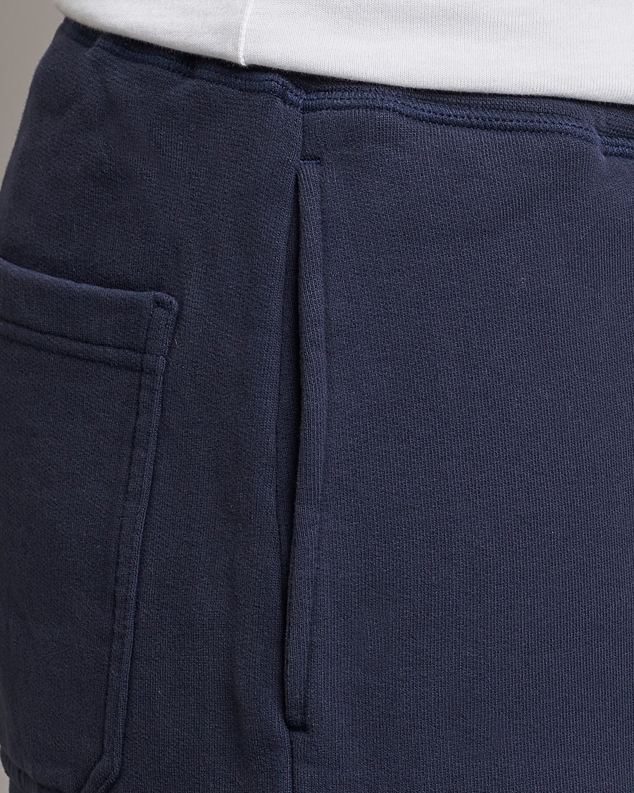 Herren | Hosen | Sunspel | Cotton Loopback Track Pants Navy