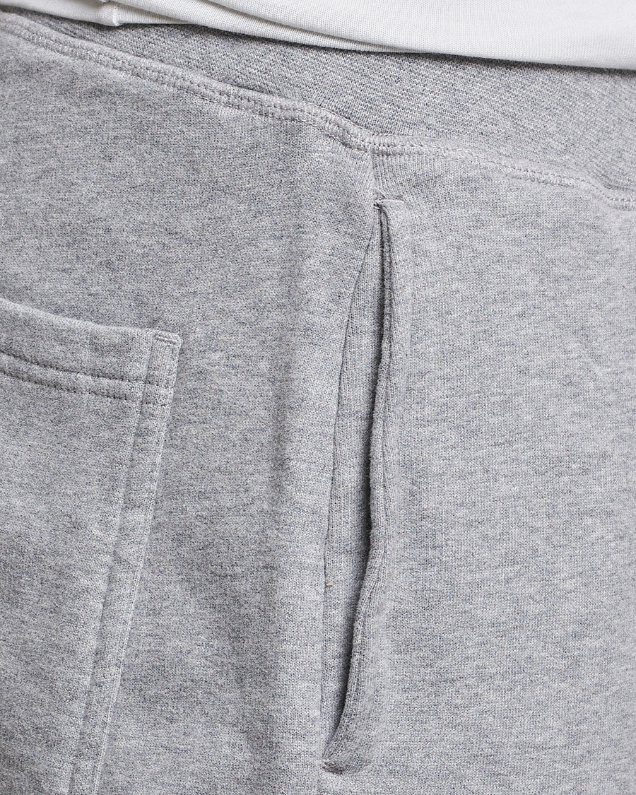 Herren | Hosen | Sunspel | Cotton Loopback Track Pants Grey Melange