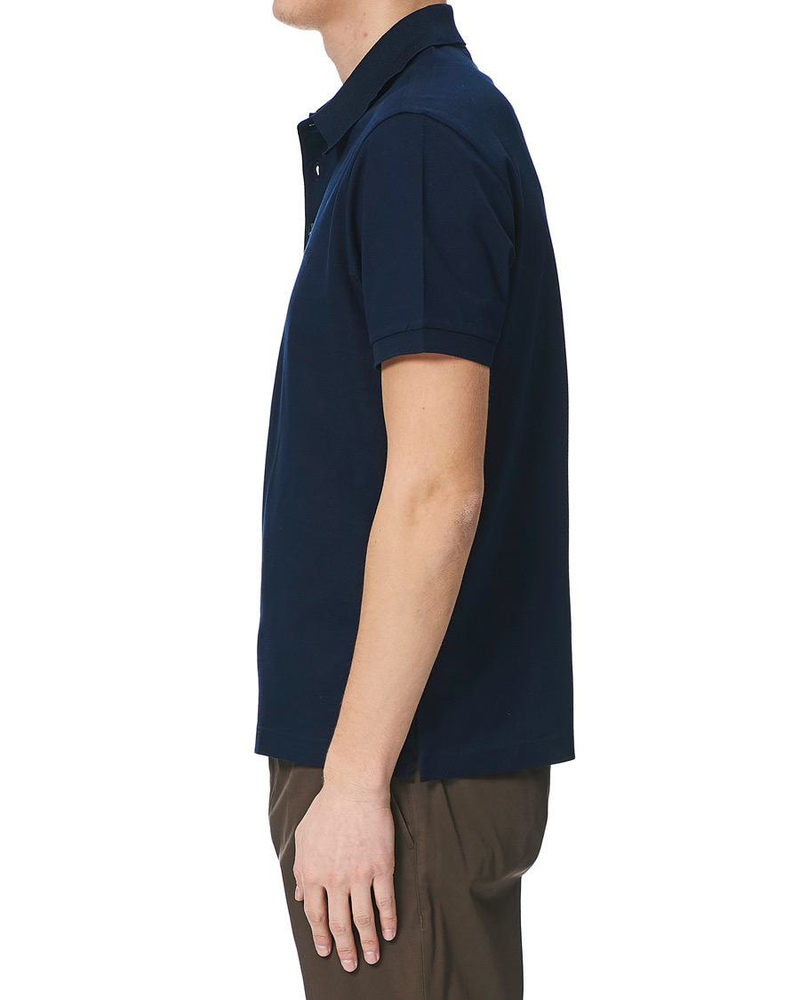 Herren | Poloshirts | Brioni | Contrast Placket Polo Piquet Navy