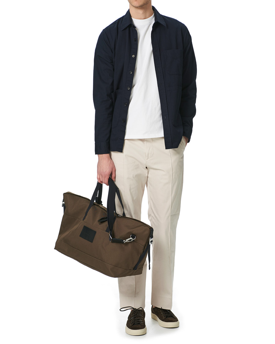 Herren | Sandqvist Milton Cordura Weekend Bag Olive | Sandqvist | Milton Cordura Weekend Bag Olive