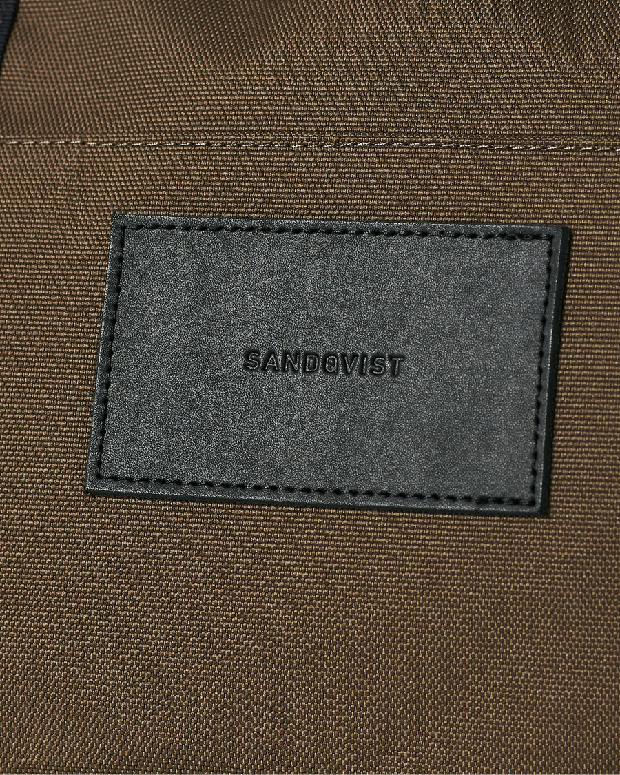 Herren | Sandqvist Milton Cordura Weekend Bag Olive | Sandqvist | Milton Cordura Weekend Bag Olive