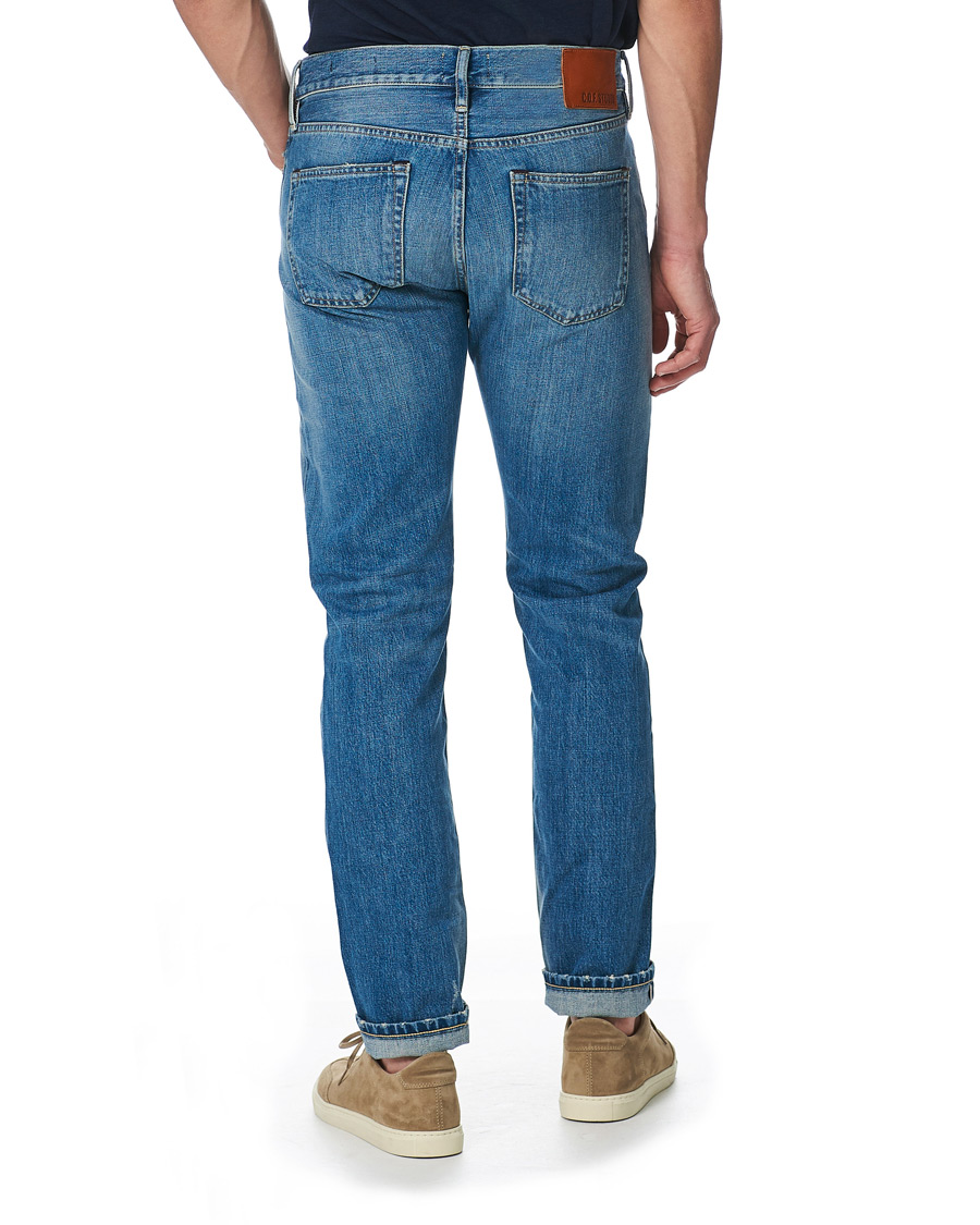 Herren | Jeans | C.O.F. Studio | M7 Tapered 13oz Kuroki Selvedge Jeans Vintage Wash