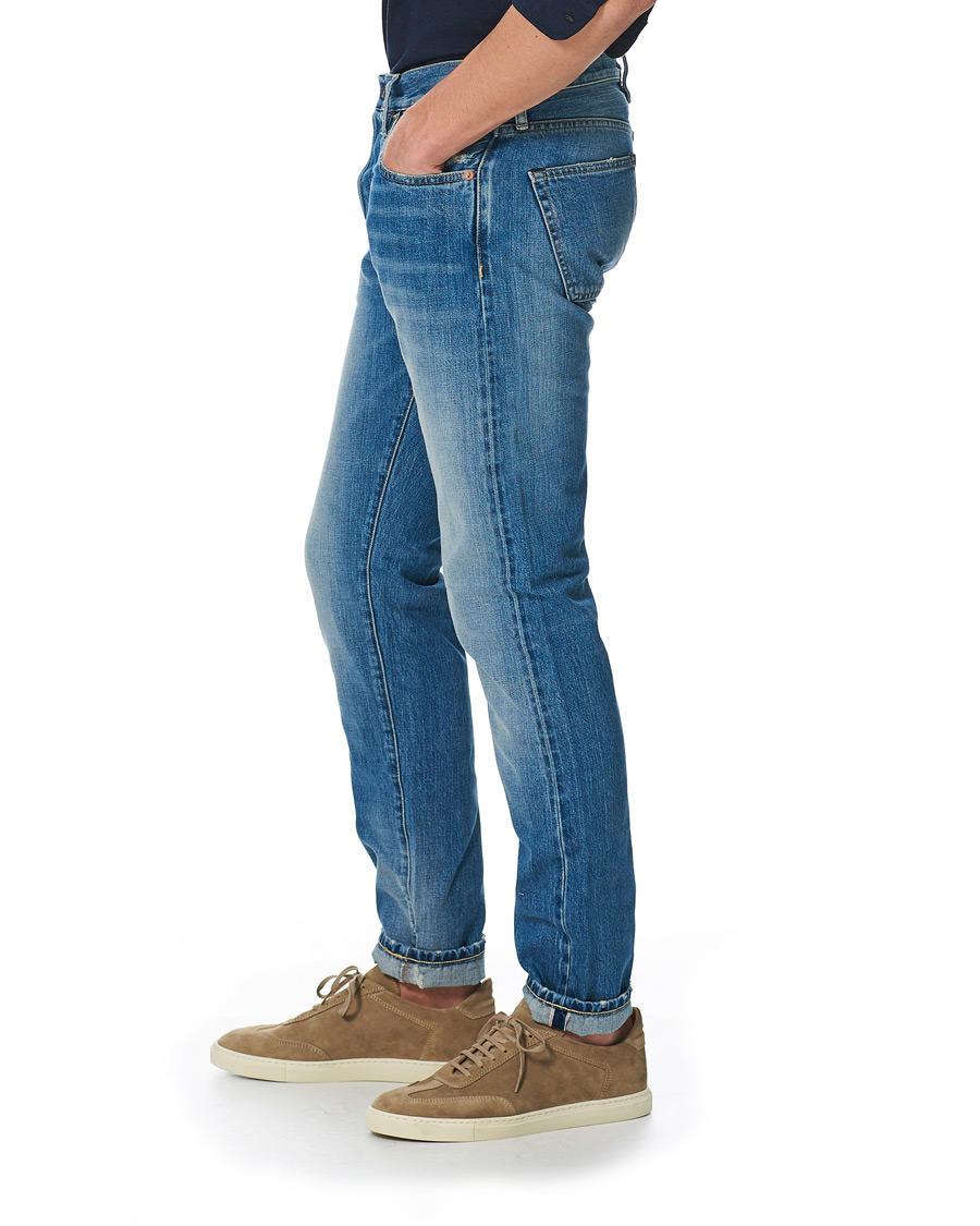 Herren | Jeans | C.O.F. Studio | M7 Tapered 13oz Kuroki Selvedge Jeans Vintage Wash
