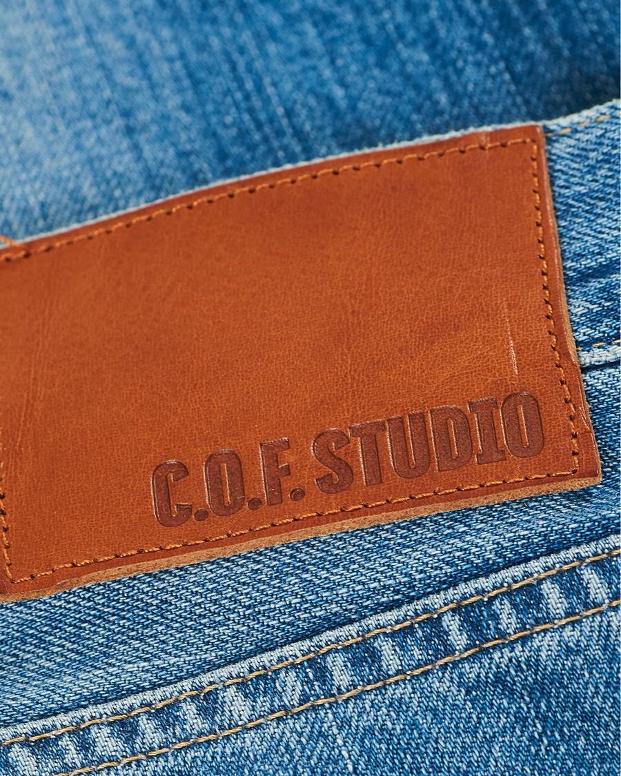 Herren | Jeans | C.O.F. Studio | M7 Tapered 13oz Kuroki Selvedge Jeans Vintage Wash