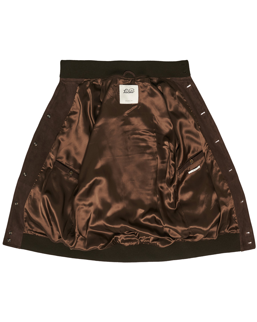 Herren | Jacken | Valstar | Valstarino Suede Jacket Dark Brown
