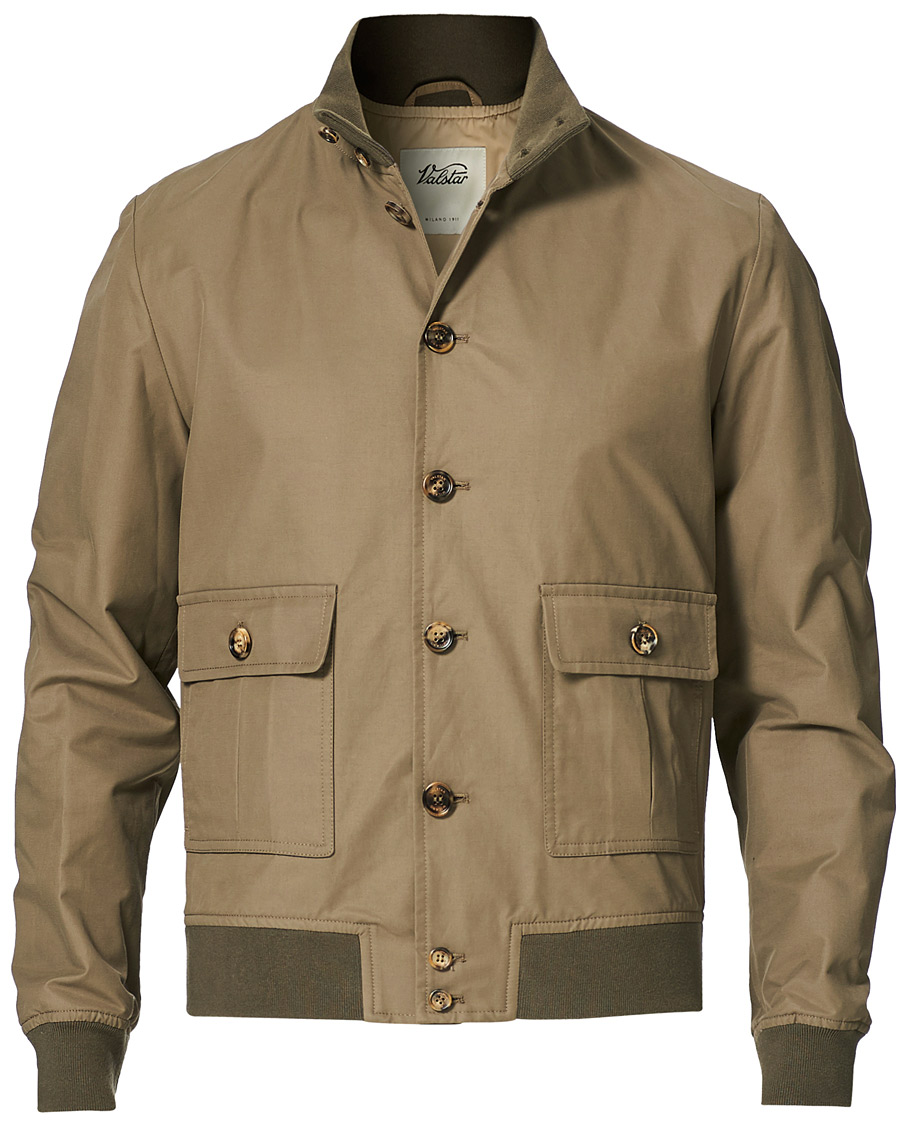 Herren | Jacken | Valstar | Valstarino Water Repellent Cotton Jacket Olive