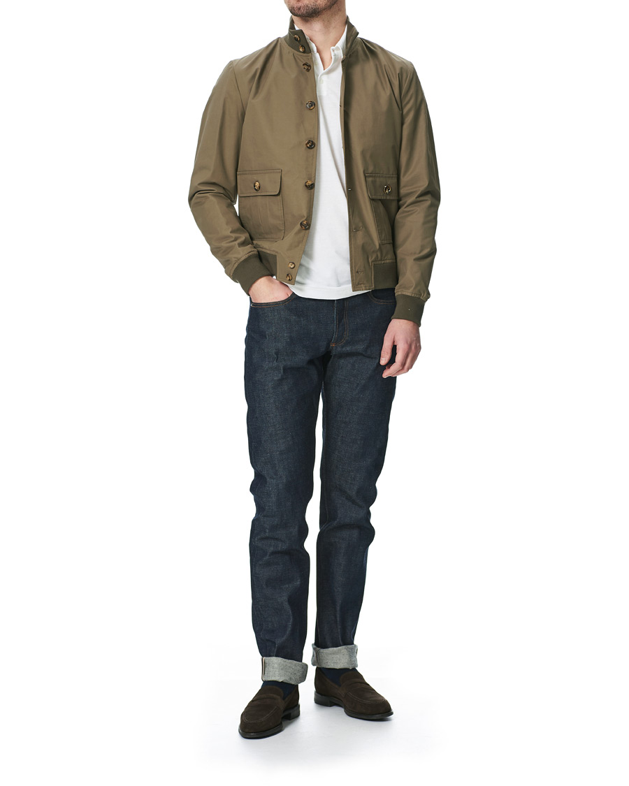 Herren | Jacken | Valstar | Valstarino Water Repellent Cotton Jacket Olive