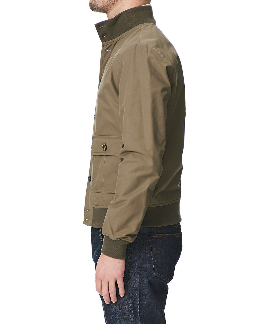 Herren | Jacken | Valstar | Valstarino Water Repellent Cotton Jacket Olive