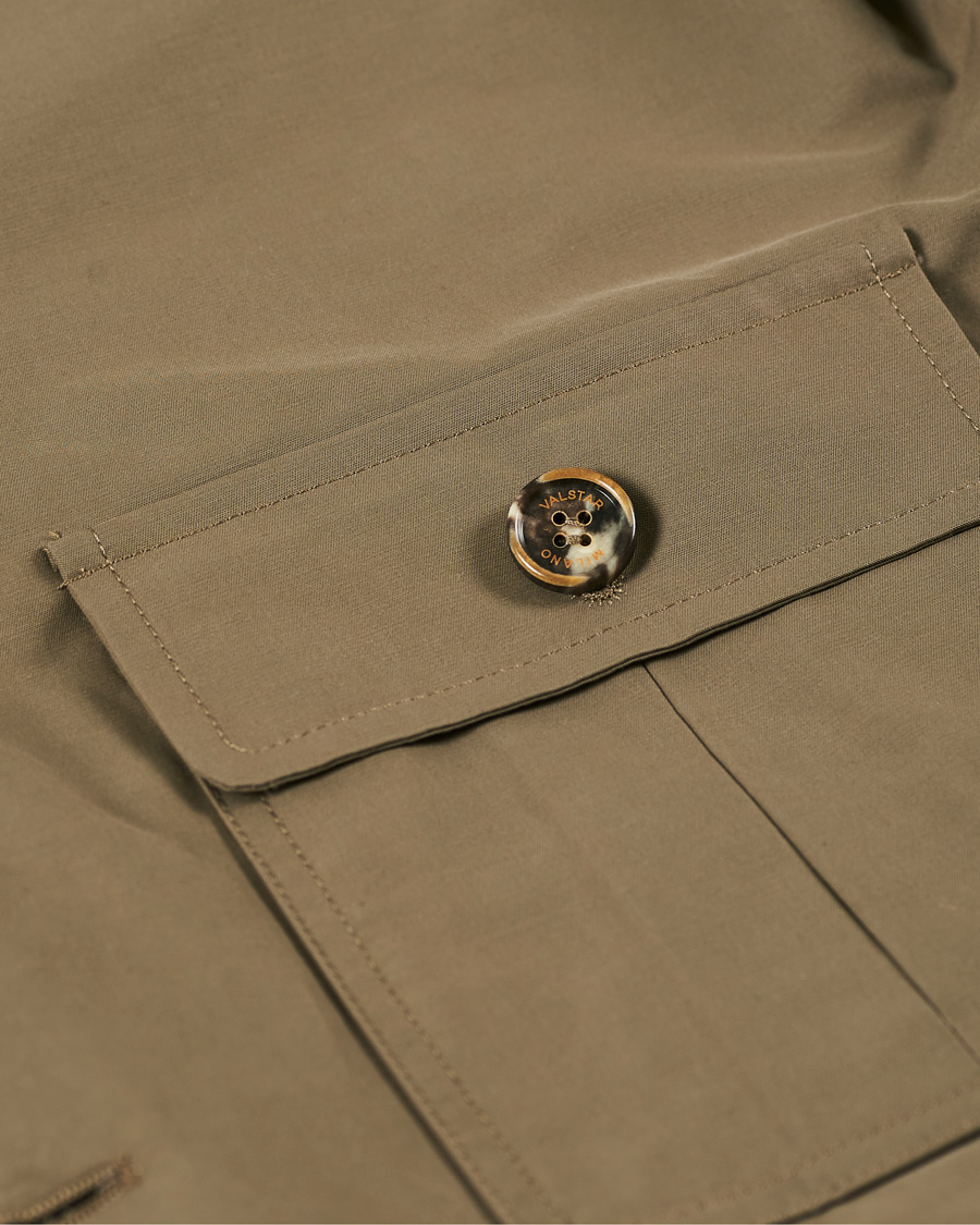 Herren | Jacken | Valstar | Valstarino Water Repellent Cotton Jacket Olive