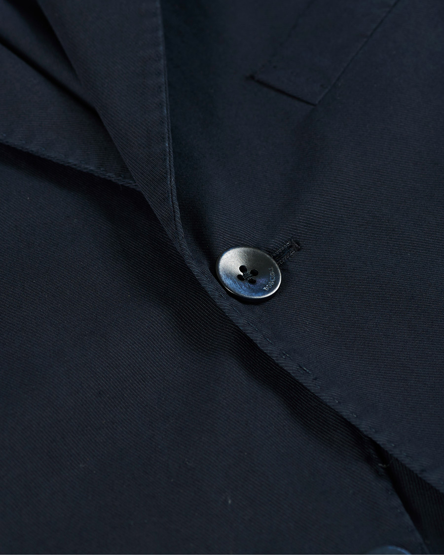 Herren | Sakkos | Boglioli | K Jacket Twill Cotton Blazer Navy