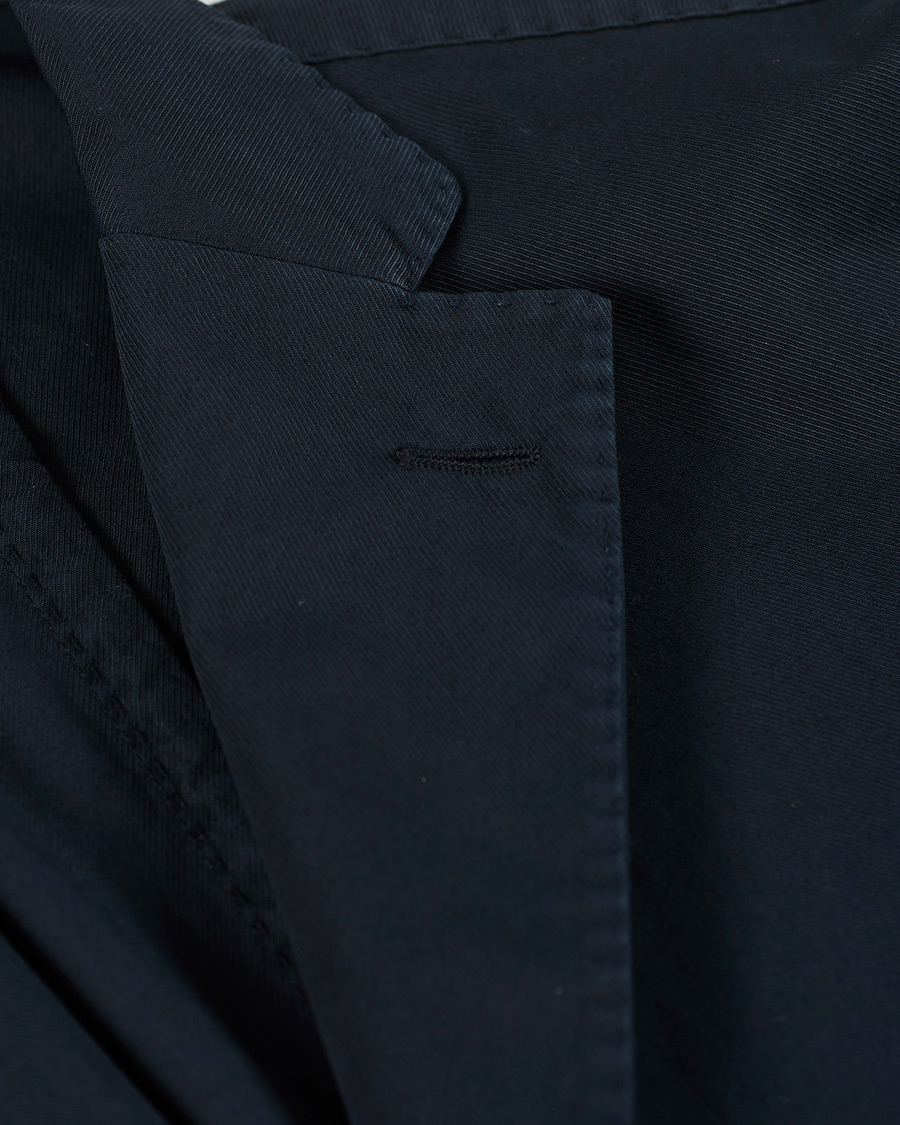 Herren | Sakkos | Boglioli | K Jacket Twill Cotton Blazer Navy