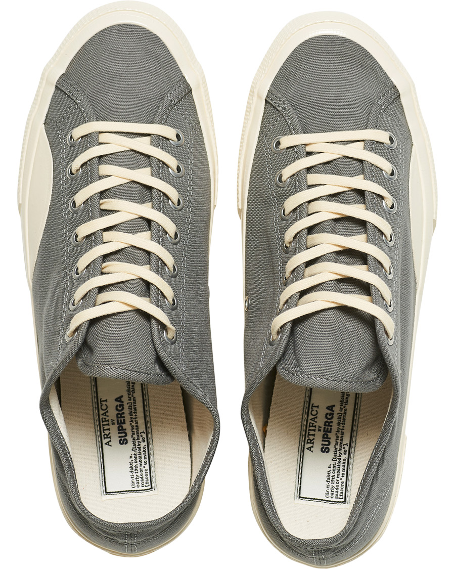 Herren | Superga Artifact Deck Canvas Sneaker Grey | Superga | Artifact Deck Canvas Sneaker Grey