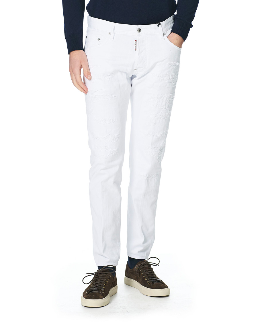 Herren | Jeans | Dsquared2 | Skater Jeans White