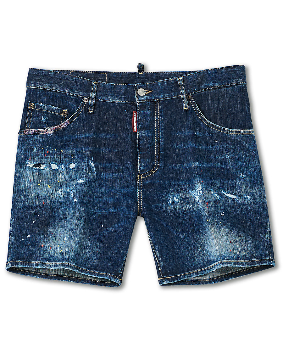 Herren | Shorts | Dsquared2 | Dan Commando Denim Shorts Blue