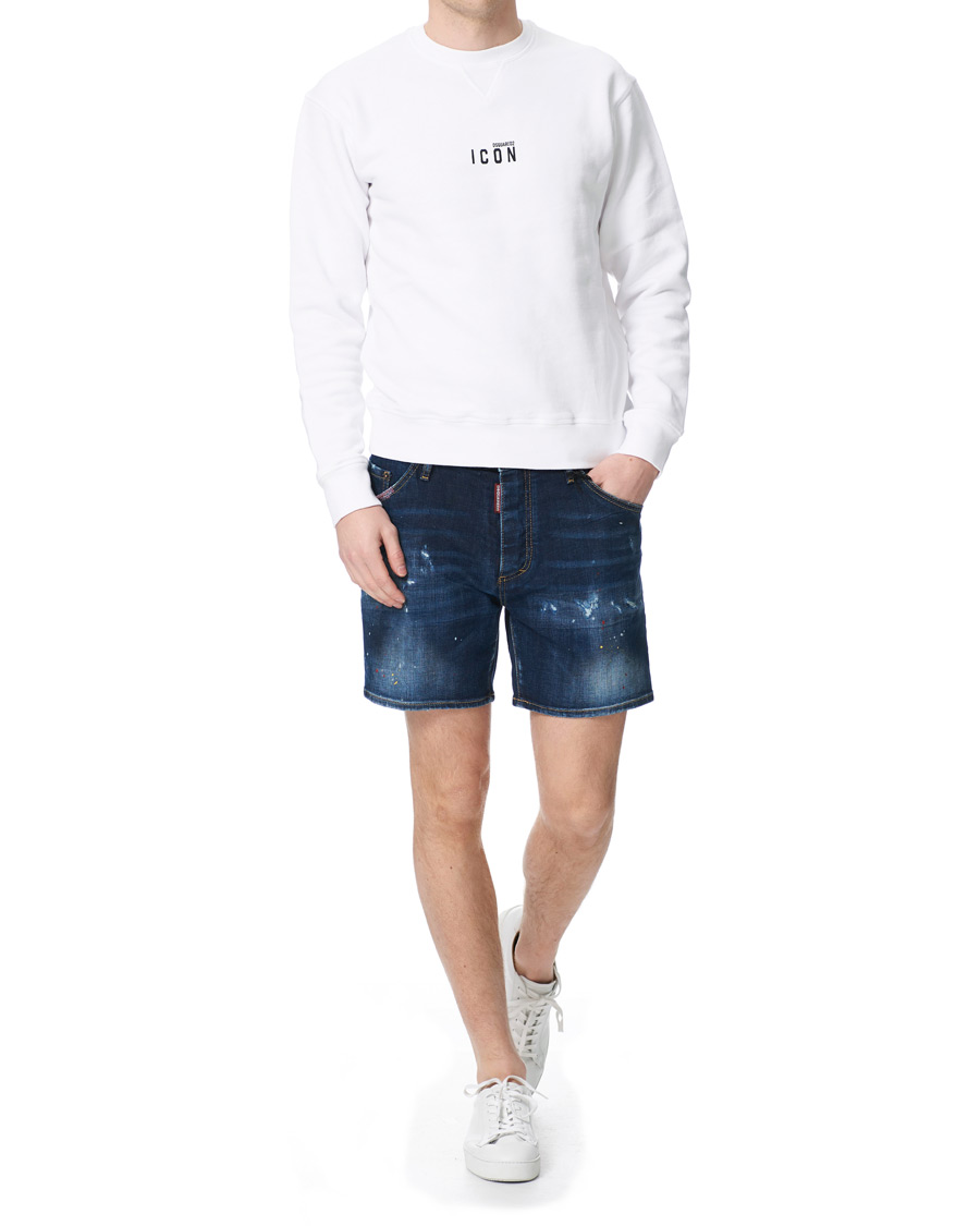Herren | Shorts | Dsquared2 | Dan Commando Denim Shorts Blue