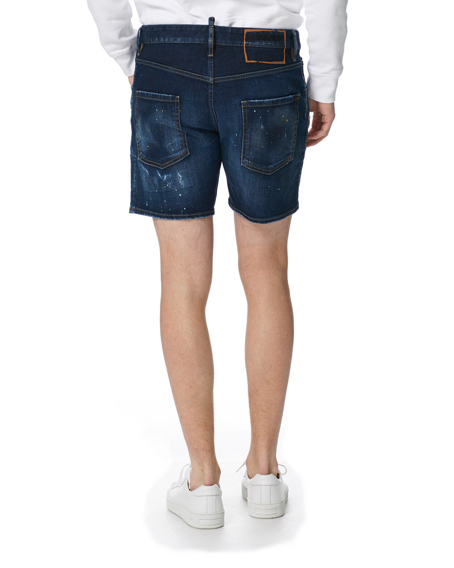 Herren | Shorts | Dsquared2 | Dan Commando Denim Shorts Blue