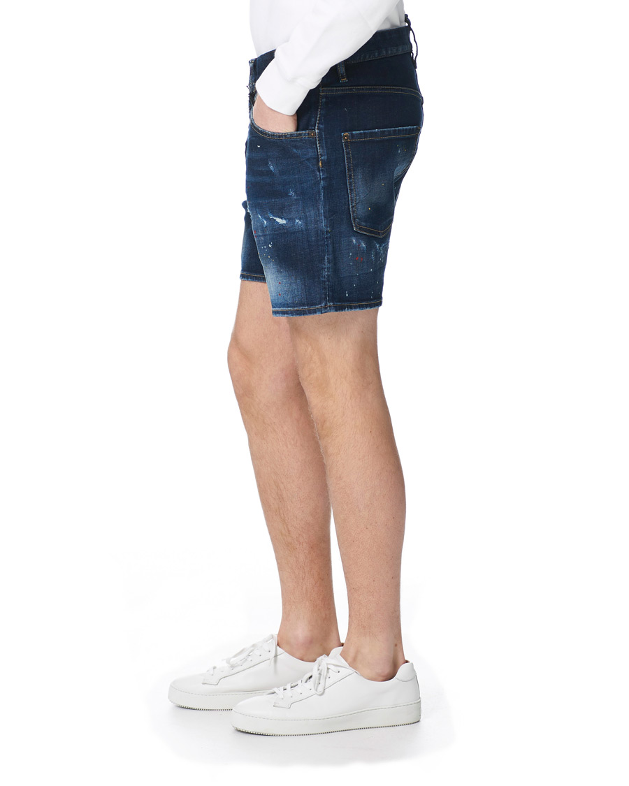 Herren | Shorts | Dsquared2 | Dan Commando Denim Shorts Blue