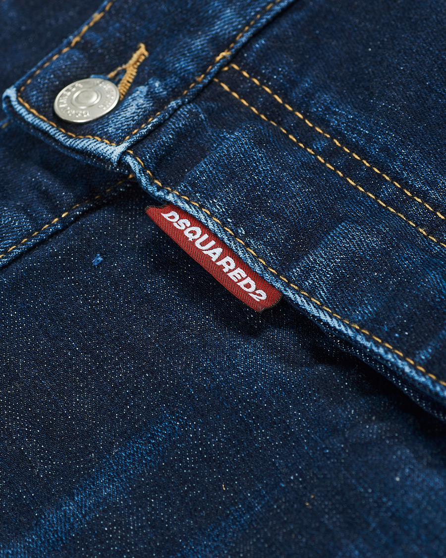 Herren | Shorts | Dsquared2 | Dan Commando Denim Shorts Blue