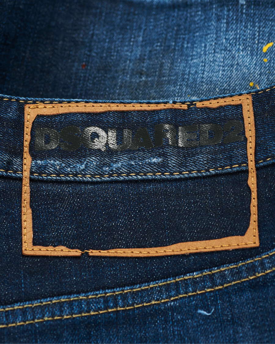 Herren | Shorts | Dsquared2 | Dan Commando Denim Shorts Blue