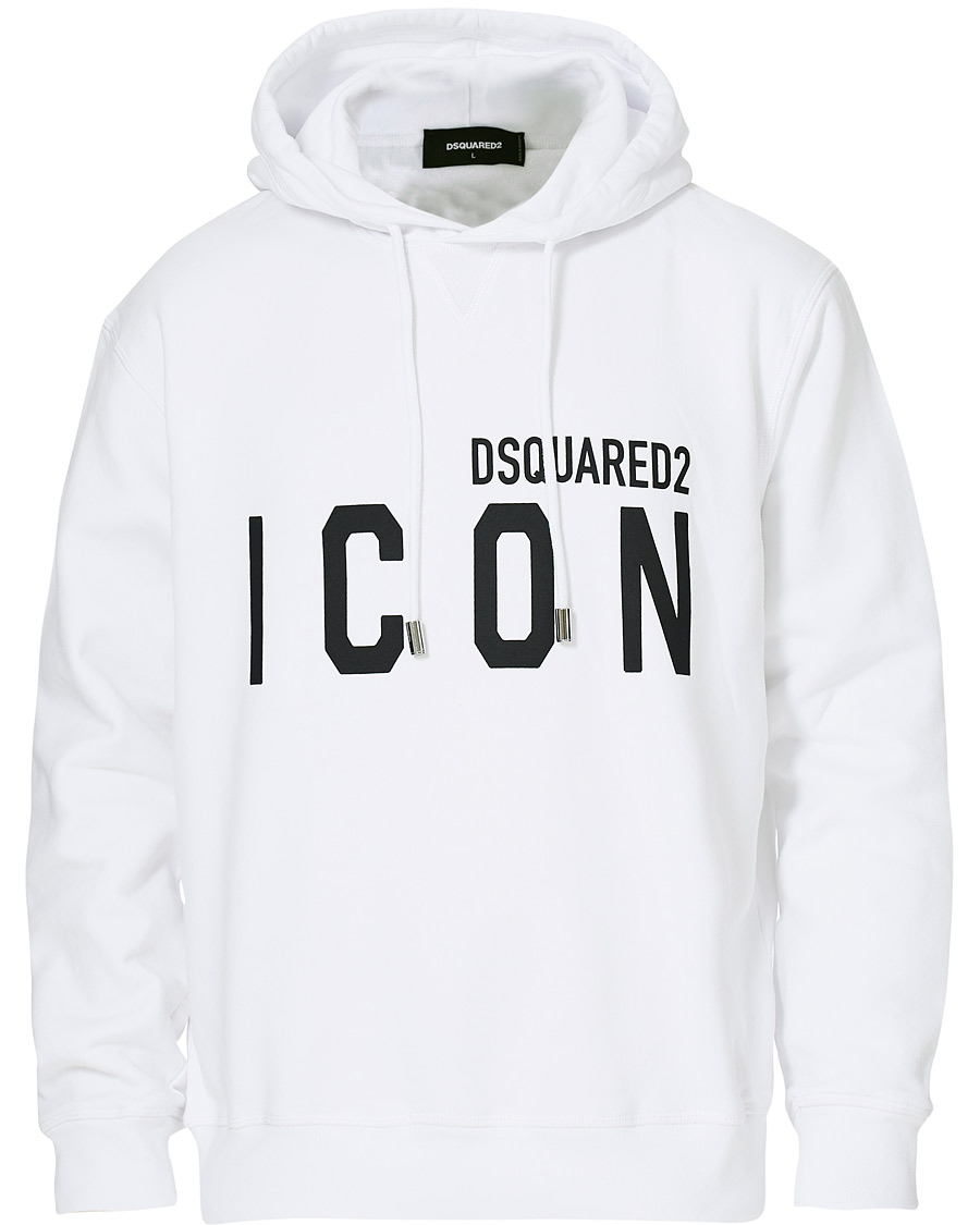 Herren | Pullover | Dsquared2 | Icon Hoodie White