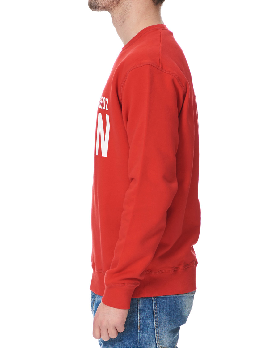 Herren | Pullover | Dsquared2 | Icon Sweatshirt Red