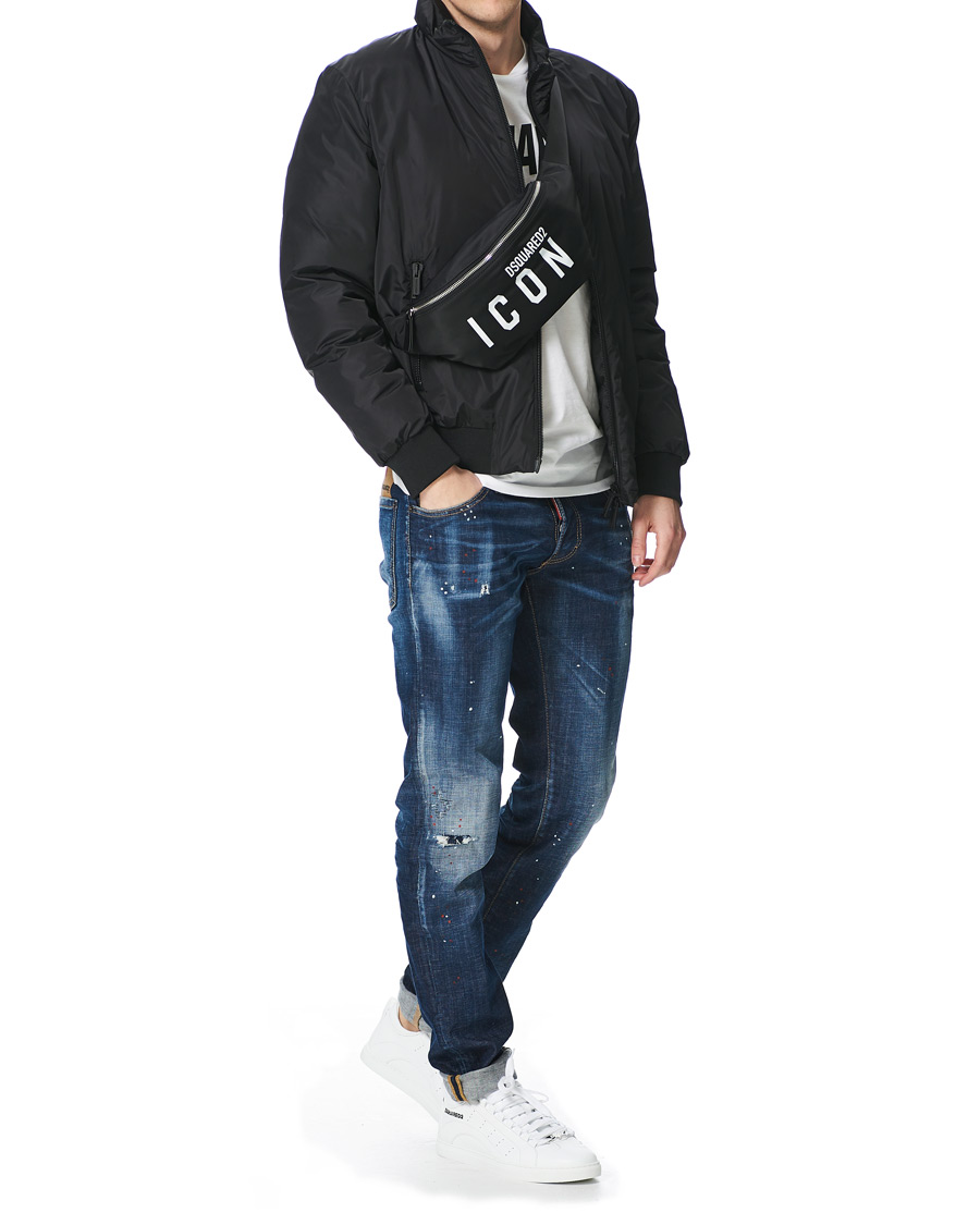 Herren | Dsquared2 Icon Bum Bag Black | Dsquared2 | Icon Bum Bag Black