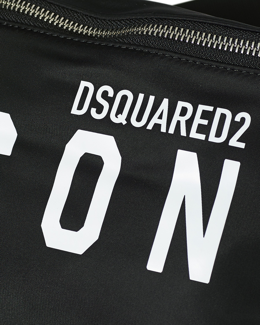Herren | Dsquared2 Icon Bum Bag Black | Dsquared2 | Icon Bum Bag Black