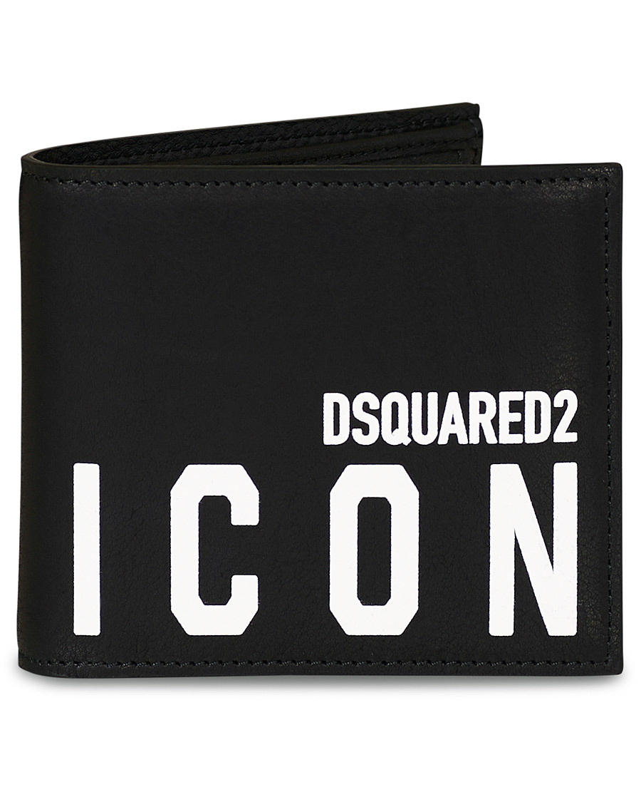 Herren | Dsquared2 Icon Wallet Black | Dsquared2 | Icon Wallet Black