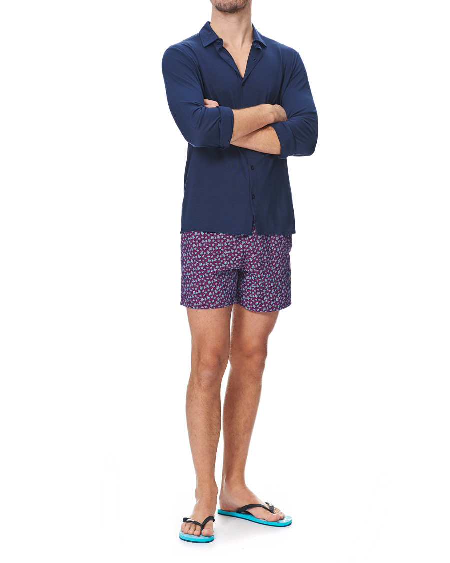 Herren | Badehosen | Vilebrequin | Moorise Swim Shorts Purple