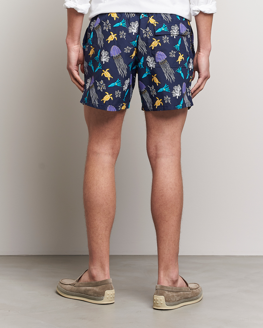 Herren | Badehosen | Vilebrequin | Moorea Swim Shorts Navy Blue