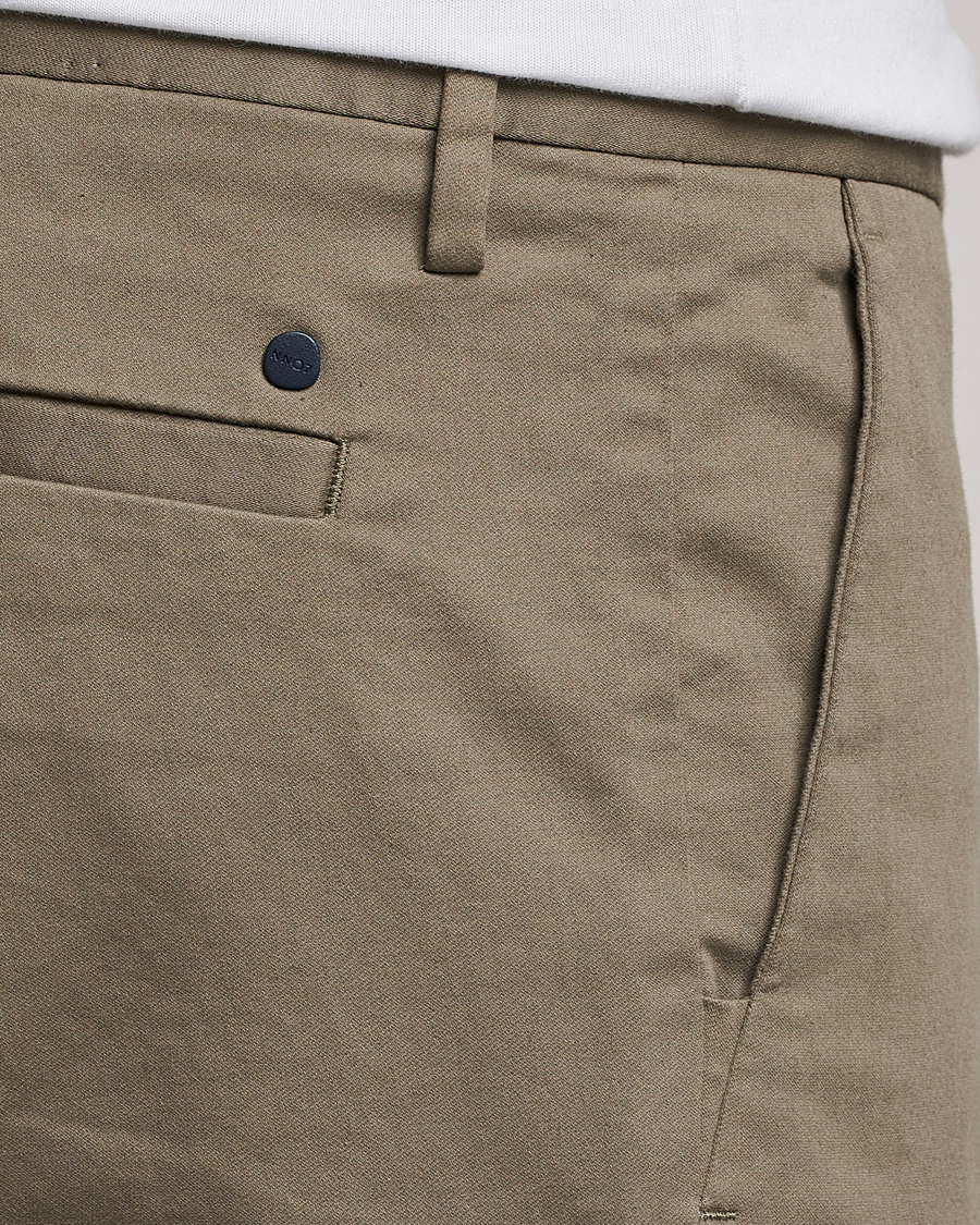 Herren | Hosen | NN07 | Theo Regular Fit Stretch Chinos Green Stone
