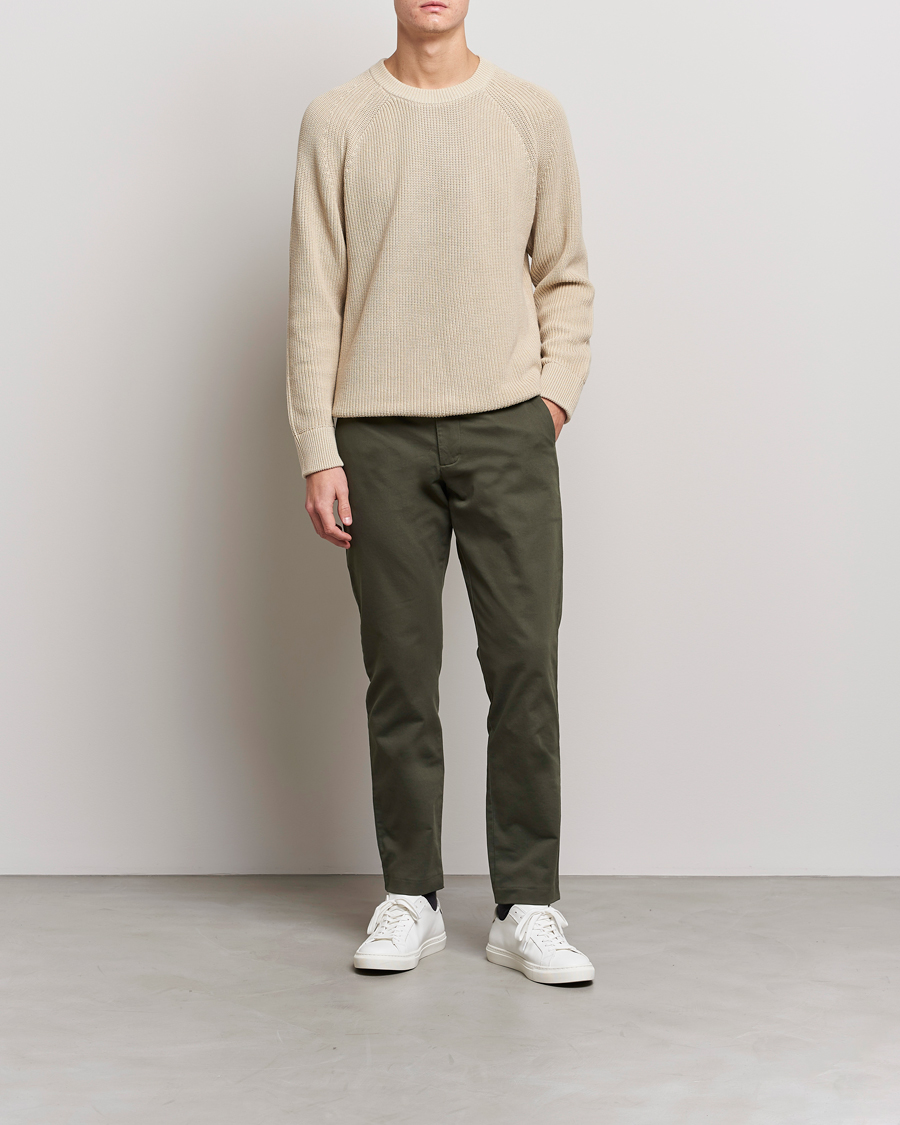 Herren | Hosen | NN07 | Theo Regular Fit Stretch Chinos Army Green