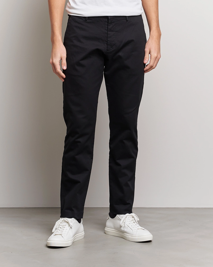 Herren | NN07 | NN07 | Theo Regular Fit Stretch Chinos Black