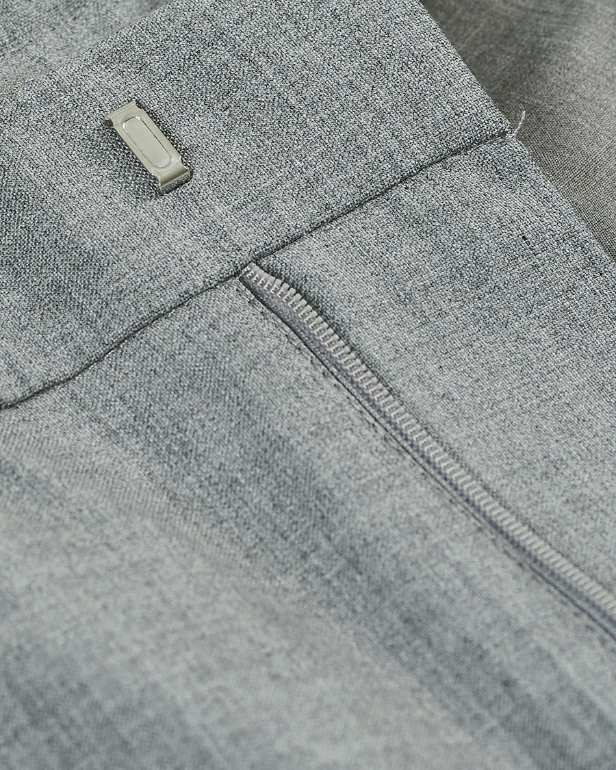 Herren | Hosen | NN07 | Foss Drawstring Trousers Grey Melange