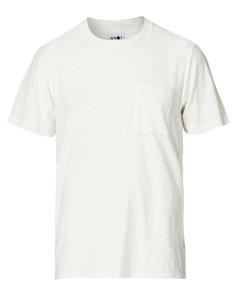 Herren | T-Shirts | NN07 | Aspen Crew Neck Tee Egg White