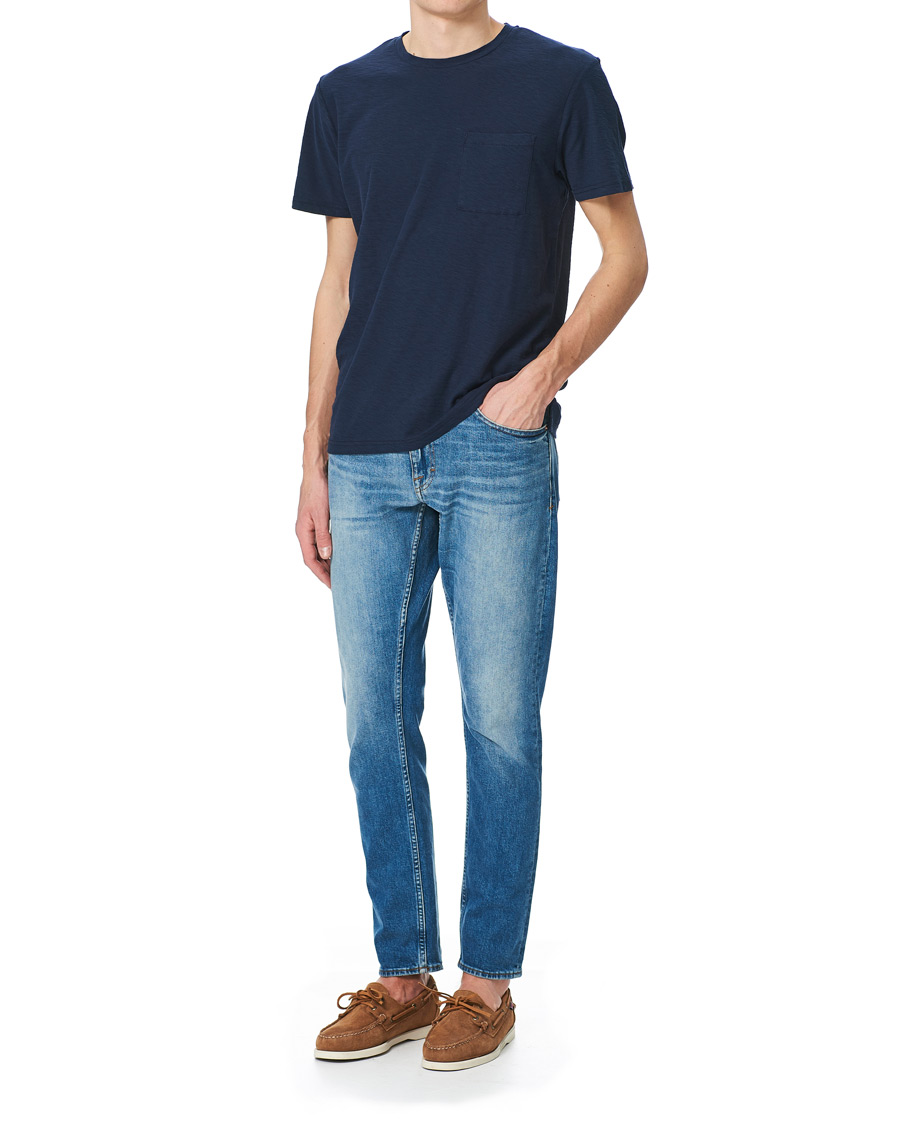 Herren | T-Shirts | NN07 | Aspen Crew Neck Tee True Blue