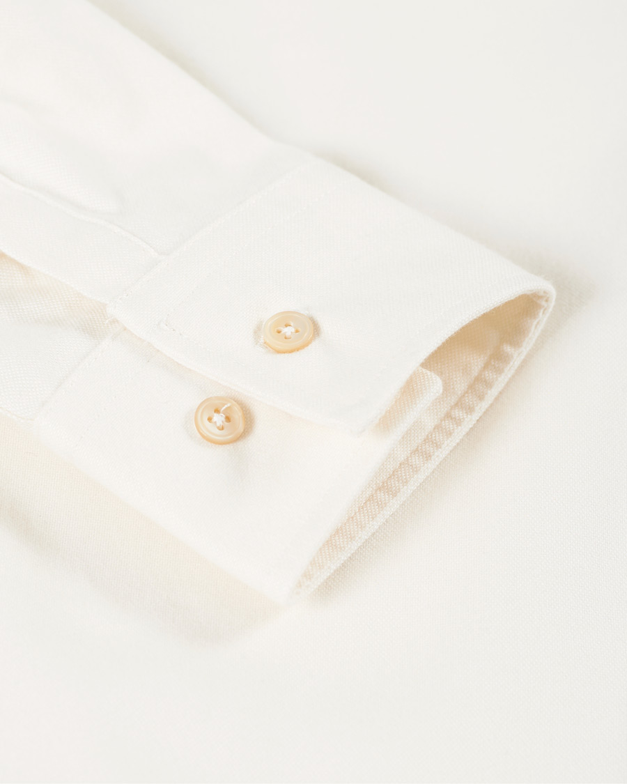 Herren | Hemden | NN07 | Levon Oxford/Cashmere Shirt Egg White