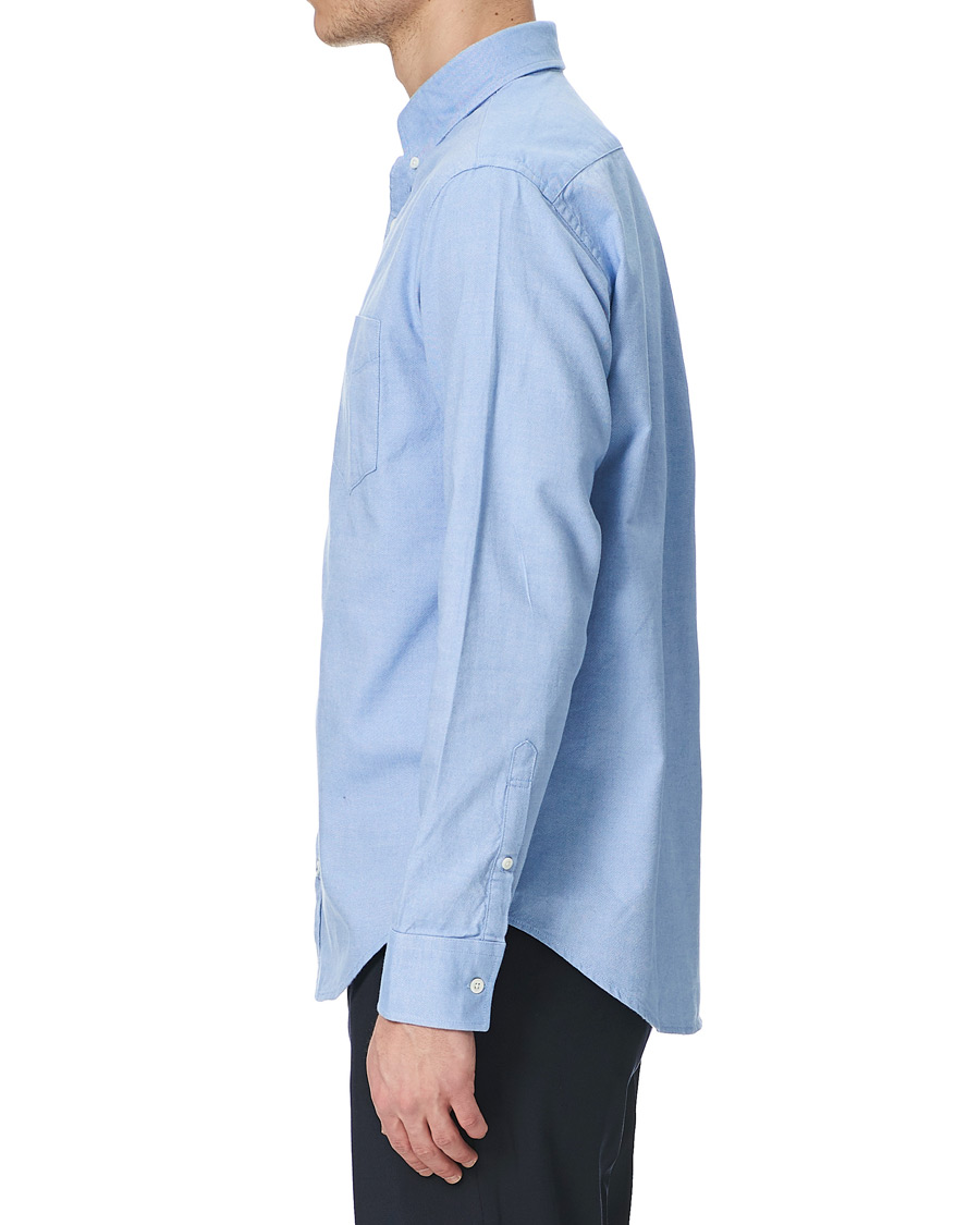 Herren | Hemden | NN07 | Levon Oxford/Cashmere Shirt Light Blue