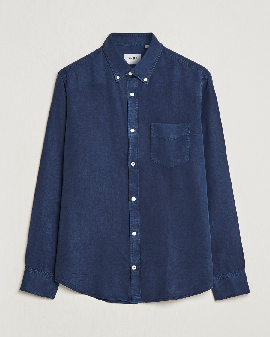 Herren | Hemden | NN07 | LevonTencel Shirt Blue