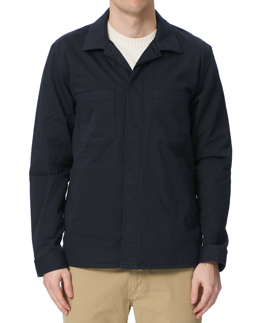 Herren | Hemden | NN07 | Bernie Overshirt Navy