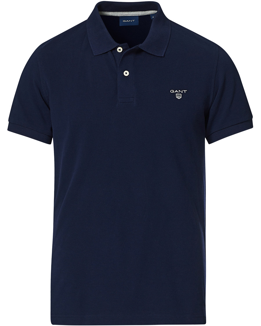 Herren | Poloshirts | GANT | The Summer Polo Evening Blue
