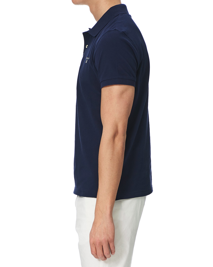 Herren | Poloshirts | GANT | The Summer Polo Evening Blue